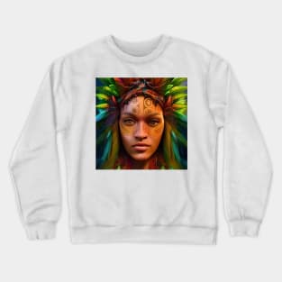 Indigenous Goddess Crewneck Sweatshirt